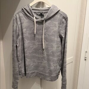 Vuori Light Gray Camo Halo Hoodie